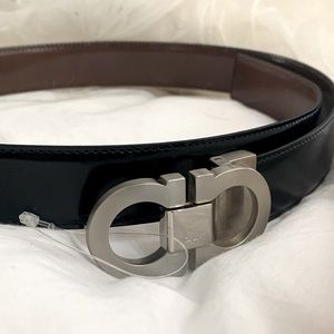 NWOT Salvatore Ferragamo reversible leather belt